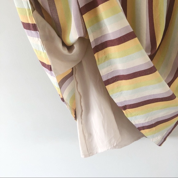 ⭐️HP⭐️ Madewell Striped Scoop Back Dress - Picture 12 of 17